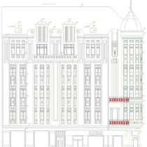 A photogrammetric survey of a facade