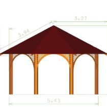 3D Visualisierung vom Bauwerk