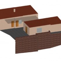 3D Visualisierung vom Gebäude